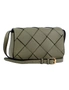 Ladies Woven Fashion Cross-Body Bag in Mint, hi-res